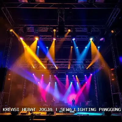 sewa lighting panggung Jogja