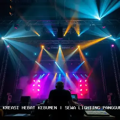 sewa lighting panggung Kebumen