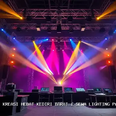 sewa lighting panggung Kediri Barat