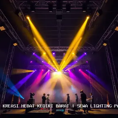 Sewa Lighting Panggung Kediri Barat