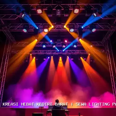 Sewa Lighting Panggung Kediri Barat
