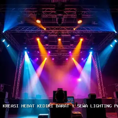 Sewa Lighting Panggung Kediri Barat