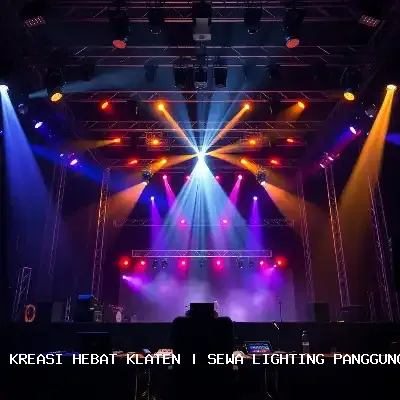 Sewa Lighting Panggung Klaten: Atmosfer Megah untuk Setiap Acara