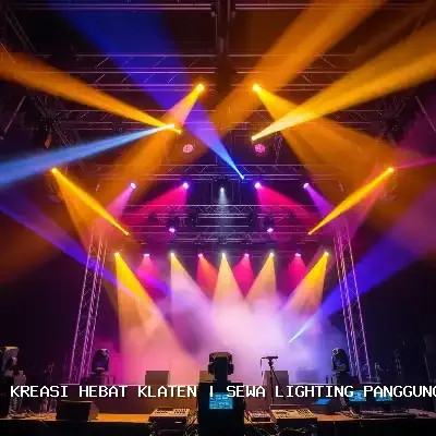 Sewa Lighting Panggung Klaten: Atmosfer Megah untuk Setiap Acara