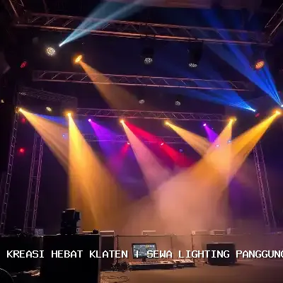 Sewa Lighting Panggung Klaten: Atmosfer Megah untuk Setiap Acara