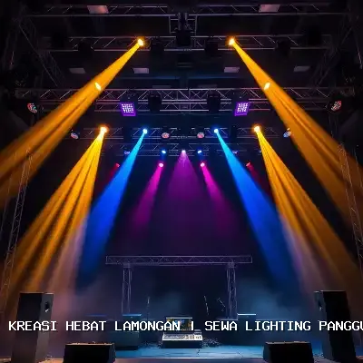 Sewa Lighting Panggung Lamongan