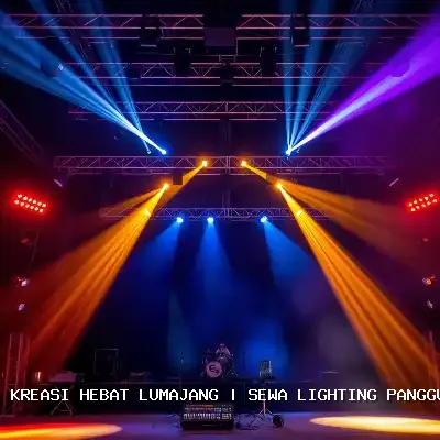 sewa lighting panggung Lumajang