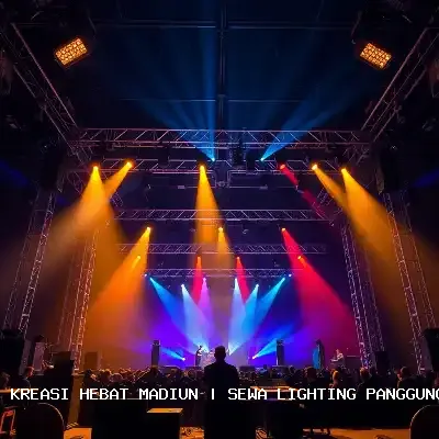 sewa lighting panggung Madiun