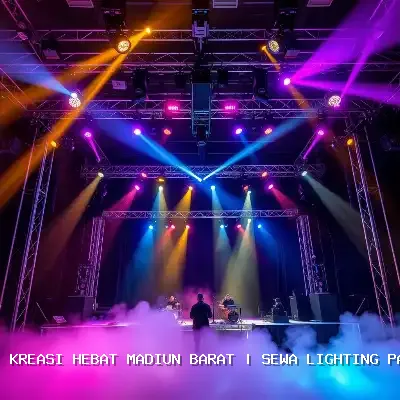 Sewa Lighting Panggung Madiun Barat