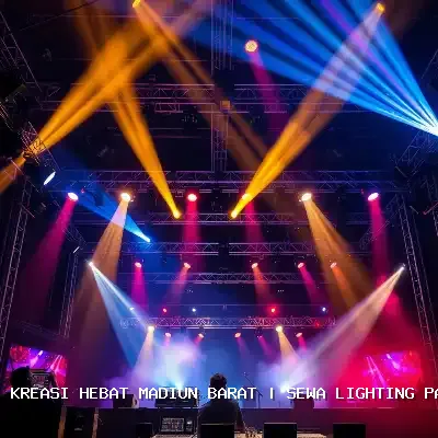 Sewa Lighting Panggung Madiun Barat