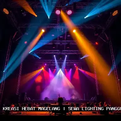 Sewa Lighting Panggung Magelang: Atmosfer Megah