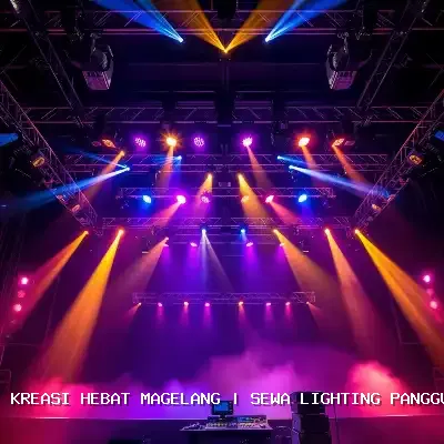 Sewa Lighting Panggung Magelang: Atmosfer Megah