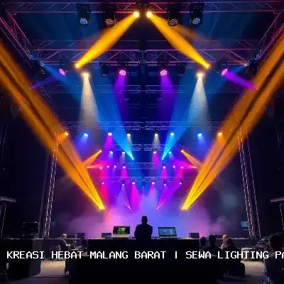 Sewa Lighting Panggung Malang Barat