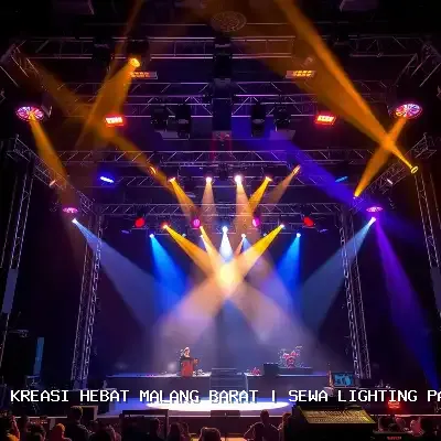 Sewa Lighting Panggung Malang Barat