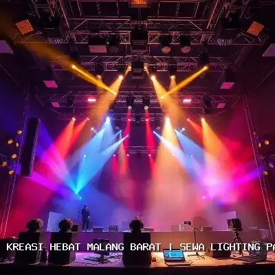 Sewa Lighting Panggung Malang Barat