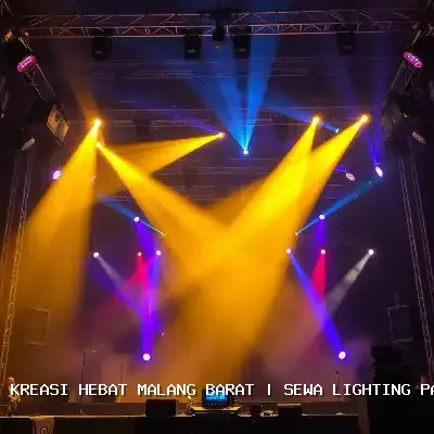 Sewa Lighting Panggung Malang Barat