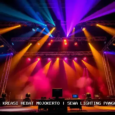 Sewa Lighting Panggung Mojokerto