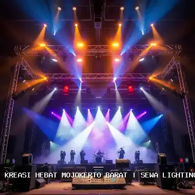 Sewa Lighting Panggung Mojokerto Barat