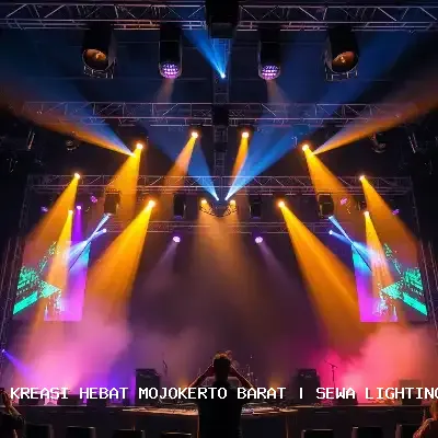 Sewa Lighting Panggung Mojokerto Barat