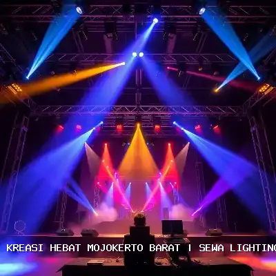 Sewa Lighting Panggung Mojokerto Barat