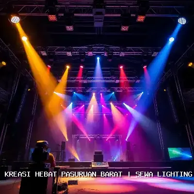 sewa lighting panggung Pasuruan Barat