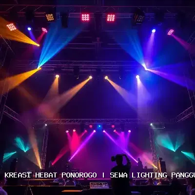 sewa lighting panggung Ponorogo
