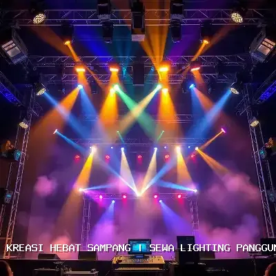 sewa lighting panggung Sampang
