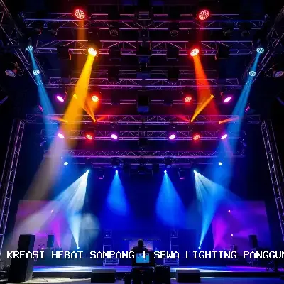 Sewa Lighting Panggung Sampang