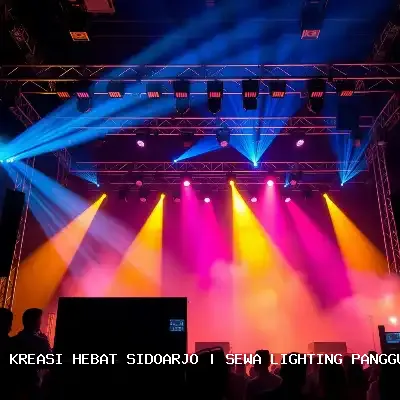 Sewa Lighting Panggung Sidoarjo