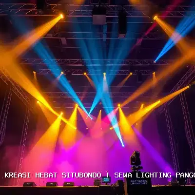 sewa lighting panggung Situbondo