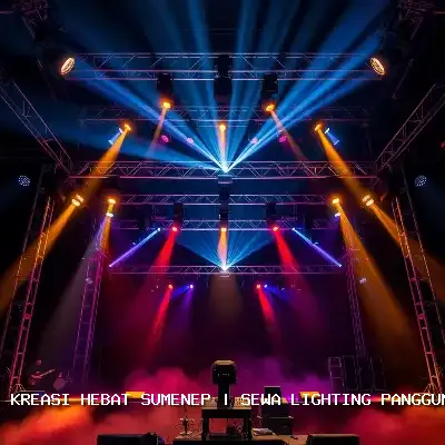 sewa lighting panggung Sumenep