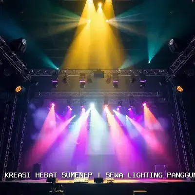 Sewa Lighting Panggung Sumenep