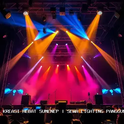 Sewa Lighting Panggung Sumenep
