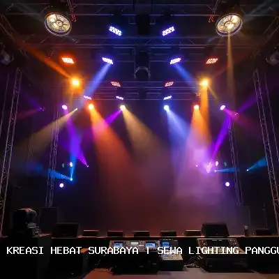 Portfolio Sewa Lighting Panggung Surabaya