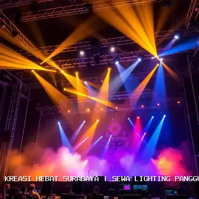 Portfolio Sewa Lighting Panggung Surabaya