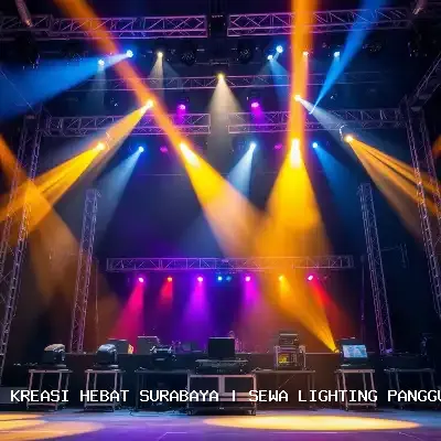 Portfolio Sewa Lighting Panggung Surabaya