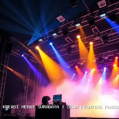 Portfolio Sewa Lighting Panggung Surabaya