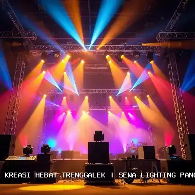 sewa lighting panggung Trenggalek