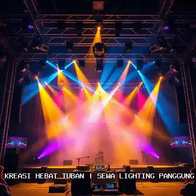 sewa lighting panggung Tuban