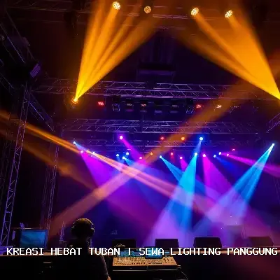 Sewa Lighting Panggung Tuban