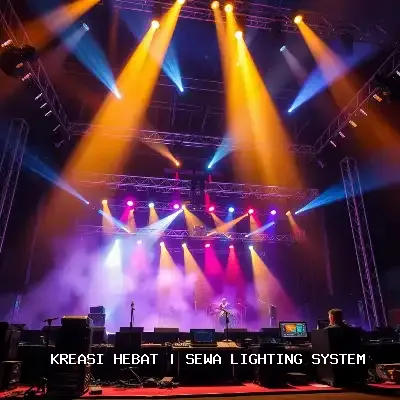 Sewa Lighting System Profesional untuk Event Megah