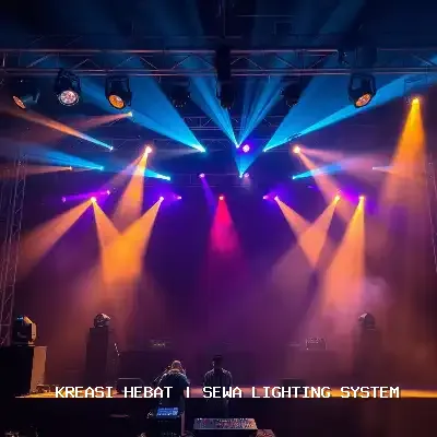 Sewa Lighting System Profesional untuk Event Megah