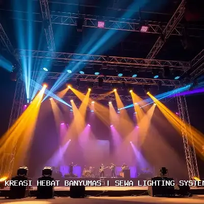 Sewa Lighting System Banyumas untuk Atmosfer Megah