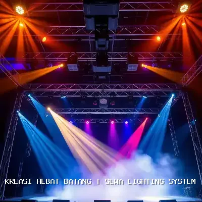 Sewa Lighting System Batang untuk Event Megah