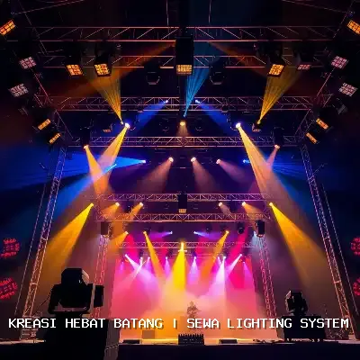 Sewa Lighting System Batang untuk Event Megah
