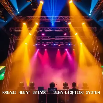 Sewa Lighting System Batang untuk Event Megah