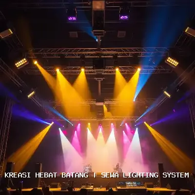 Sewa Lighting System Batang untuk Event Megah