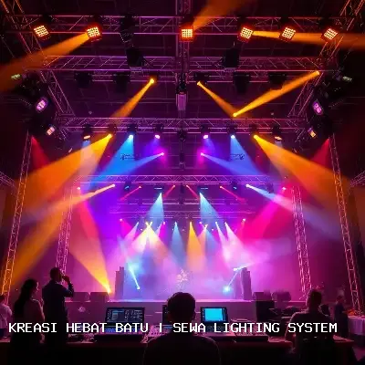 sewa lighting system Batu