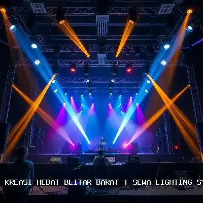 sewa lighting system Blitar Barat