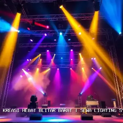 Sewa Lighting System Blitar Barat